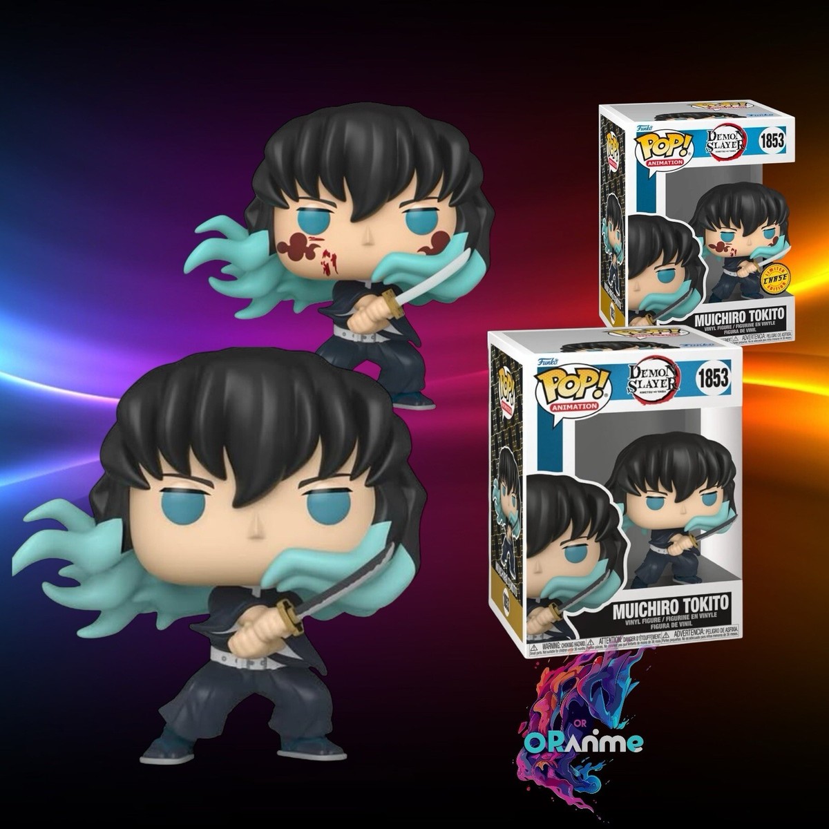 Funko Pop! Demon Slayer Muichiro Tokito (Attack) #1853