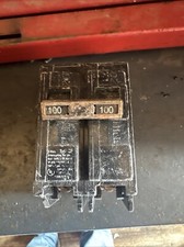 Siemens Q2100 100A 2 Pole 240V Circuit Breaker - Black