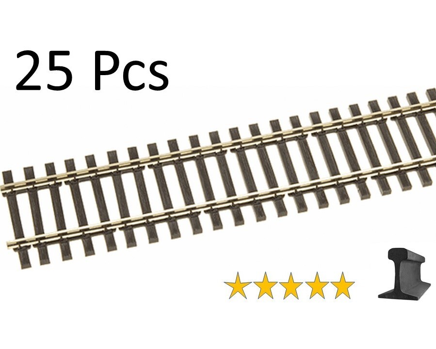 ペコ Peco HO Scale ~ Code 70 Flexible Flex Track With Wood Ties ~ 25