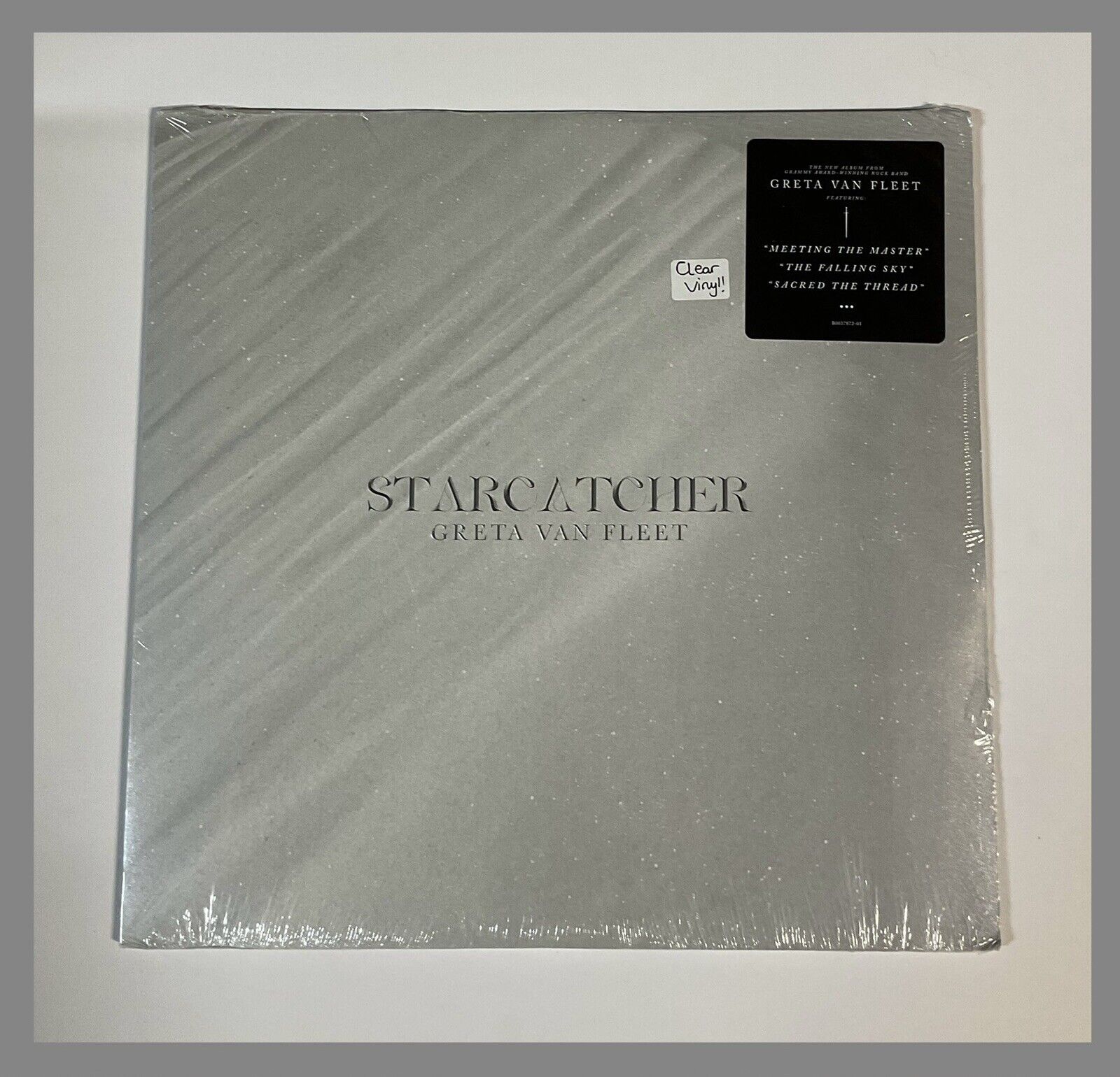 Greta Van Fleet - Starcatcher LP On Clear Colored Vinyl Embossed Jacket Rock