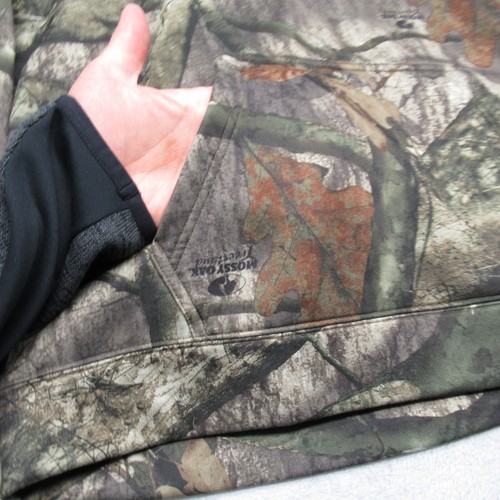 Under Armour Hoodie Youth XL Green Realtree Camo Pullover Fleece Outdoor Hunting - Picture 7 of 11
