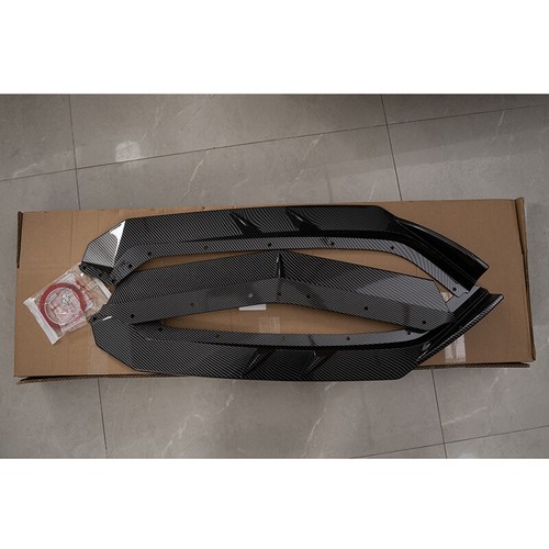 Se adapta a Corvette C8 Z51 20-UP estilo fibra de carbono parachoques delantero divisor de labios difusor - Imagen 6 de 11