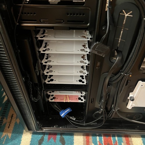 Fractal Design Define R5 Black ATX Mid-Tower Computer Case! 7x HD Bays 2x Fans - Afbeelding 15 van 15