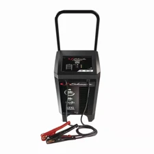 Car Battery Charger Engine Jump Starter 150 Amp 12-Volt Automatic Steel Case