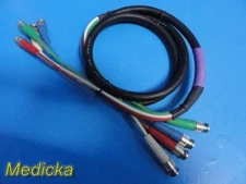 Smith & Nephew Dyonics Have V4-3C/305 4 BNC Component Video Cable RGBS ~ 36215
