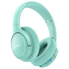 Bluetooth Wireless Headphones Over Ear, 65H Playtime and 6 EQ Music Modes Green