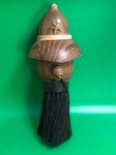 Vintage Swank Wood Policeman or Bobby Clothes Brush West Germany 1960's