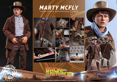 Hot Toys Marty McFly Back To The Future 3 MMS616 BTTF Zurück Hot Toys Marty McFly Back To The Future 3 MMS616 BTTF Zurück