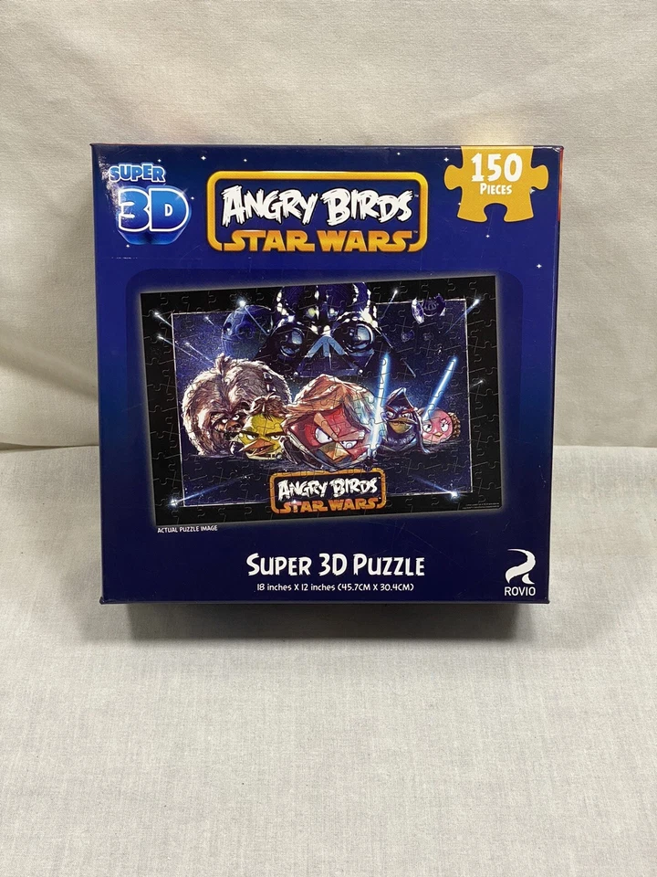 Rompecabezas Angry Birds Star Wars Super 3D 150 piezas ¡NUEVO! Foto 2 de 4