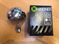 LINDNER/BELLIGHT GLOBE G95 KUPPENVERSPIEGELT SILBER KOPFSPIEGEL E27 60W DIMMBAR