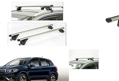 DACHTRÄGER ALUMINIUM SUZUKY S CROSS BJ 2023 SCHIENEN GESCHLOSSEN SCHLÖSSER K39