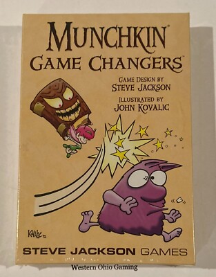 Munchkin Game Changers NEW READ Steve Jackson Games