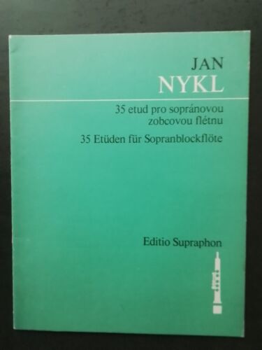 PARTITION - JAN NYKL - 35 études pour flute - Foto 1 di 1