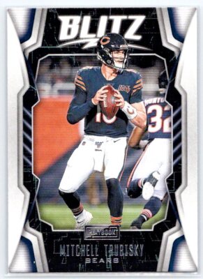 Mitchell Trubisky 2020 Panini Playbook Blitz #BLITZ-23