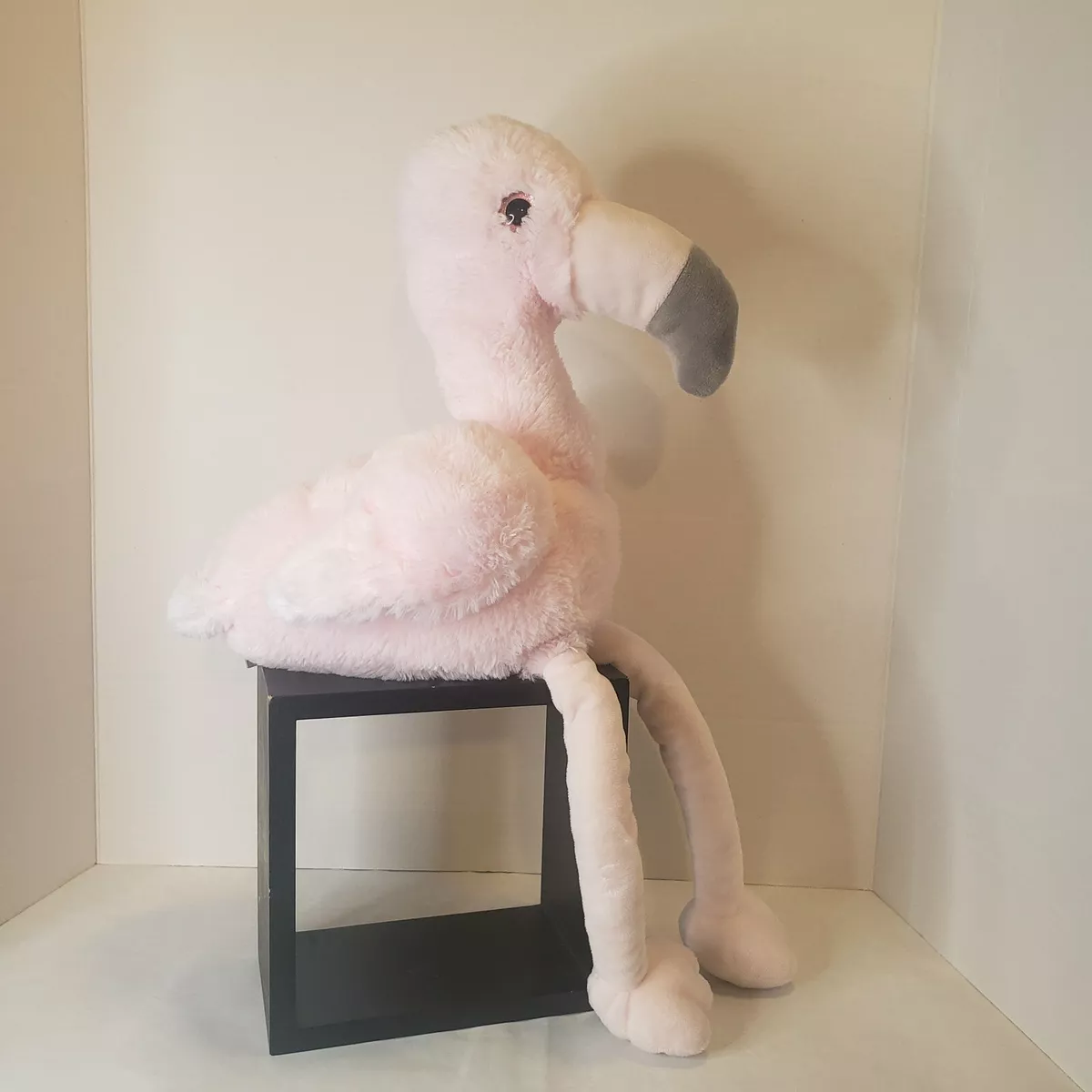 Hugfun Pink Flamingo Plush 21 inch Stuffed Animal Tropical Bird