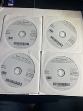 Clean HP 6200 Pro 8200 Elite System Windows 7 64bit Recovery (4 Disc Set)