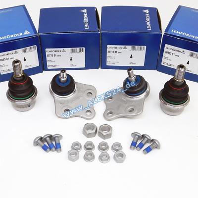4x Lemförder Traggelenk Reparatursatz L+R Oben+Unten für W211 S211 C219 R129 