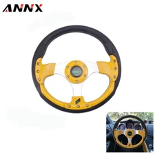 Gold 13inch 320mm Universal Drifting Racing Sport Lightweight Steering Wheel