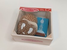 Melissa Doug Kids Food Groups Wooden Food Play Set Rice, Bread, Buns Pretzel