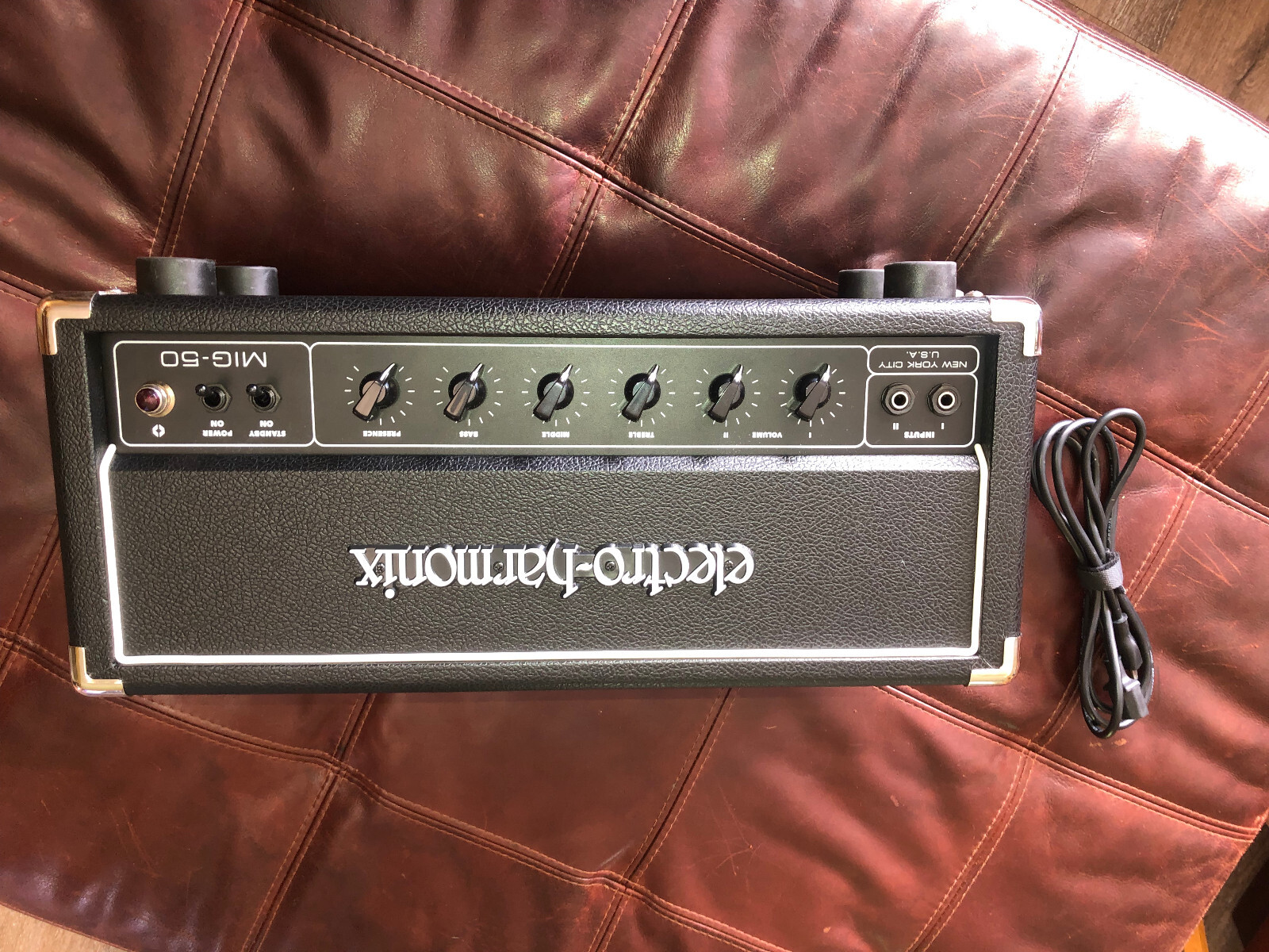 ElectroHarmonix EHX Mig 50 2Ch 50W Tube Electric Guitar Amp Amplifier