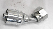 Parker Fitting 5/8" Hose X 3/4" Female Jic 37 Degree Swivel 45 Degree Elbow