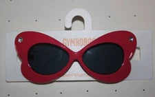 New Gymboree Baby Girls 0-2 year Sunglasses Pink Gem Butterfly Frames Plastic