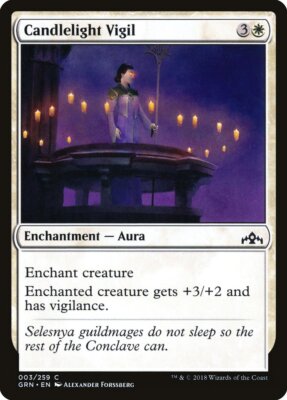 Candlelight Vigil Foil (003) Guilds of Ravnica GRN MTG Magic
