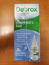 4 Boxes: Debrox Swimmer’s Ear Drops Ear Drying Drops Adults/Kids Exp. 7/26 E3C
