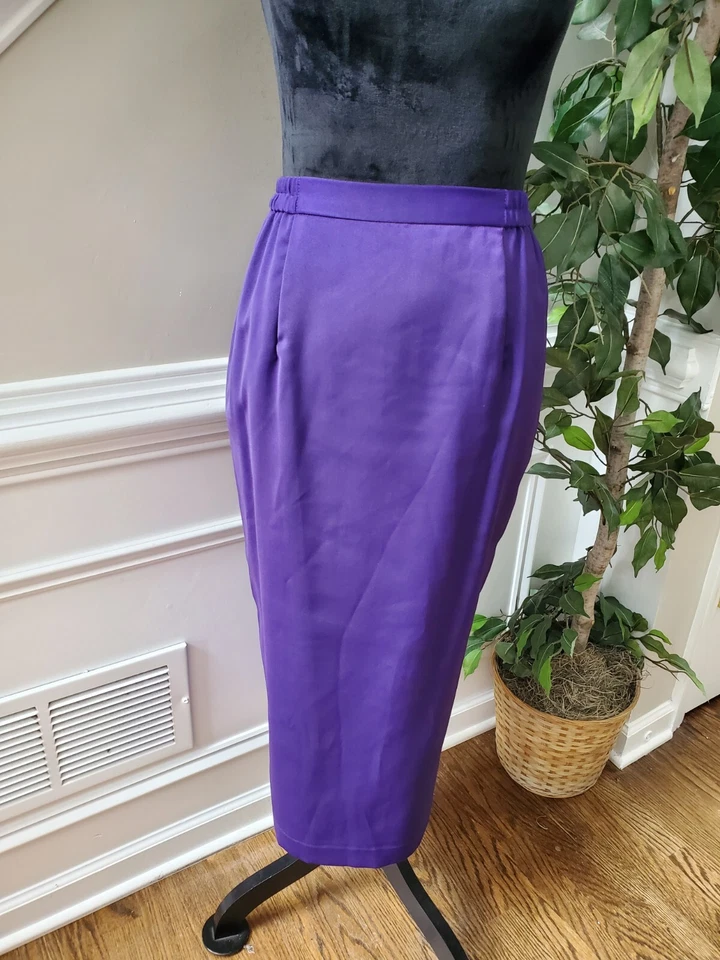 Chaqueta y falda de manga larga Sundays by Nubiano púrpura 100 % poli 2 piezas 10 de colección Foto 3 de 4