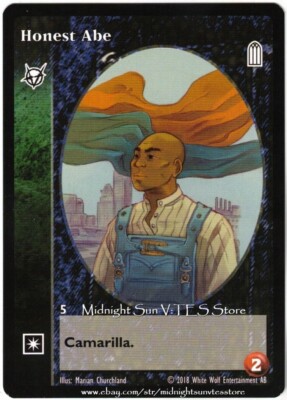 Honest Abe Brujah Keepers of Tradition 2018 BCP V:TES VTES Vampire CCG