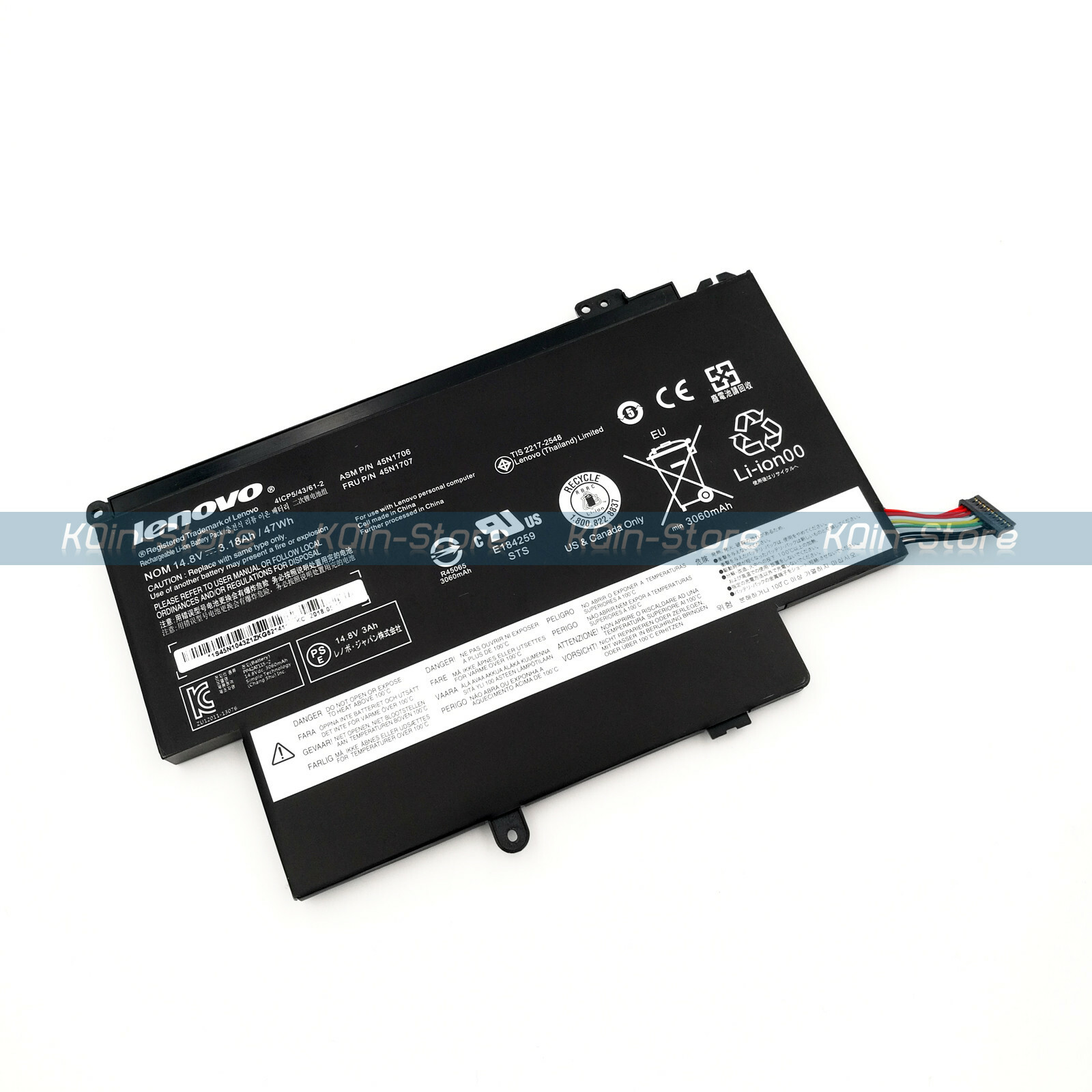 Originale Lenovo 45N1704 45N1705 45N1706 45N1707 Batteria