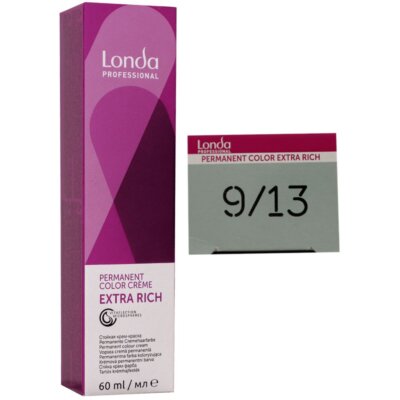 Londa Professional permanente Cremehaarfarbe Extra Rich 60 ml 9/13 lichtblond as