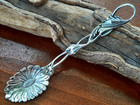 Sterling Silver Alvin Mfg. Co. Floralia Marguerite Demitasse Spoon, no Mono