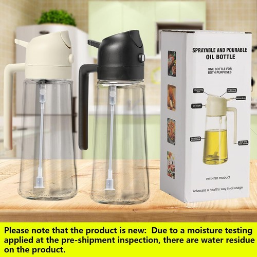 2 Pack Olive Oil Sprayer Kitchen Cooking Mister Spray Pump Fine Bottle - Picture 6 of 6