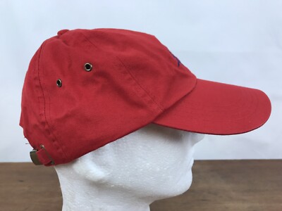 Cheap Joes Art Stuff Red Cotton Adjustable Baseball Cap Hat CH43