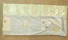 KidsLine Noah's Ark Window Valance 59" x 14" Silver Lining Blue Green Valance