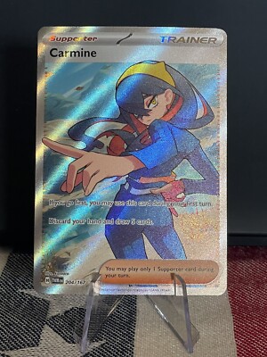 Pokmon Carmine Full Art 204/167 TWM Twilight Masquerade NM | eBay