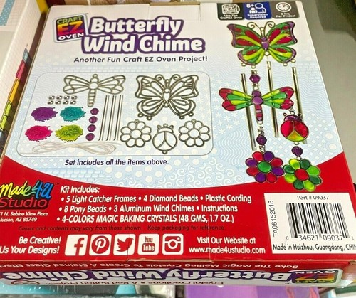 Schmetterling Mobile Sonnenfänger Malset von Makit und Bakit - Bild 2 von 2