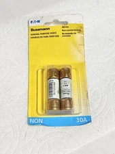 BUSSMAN Fuses NON 30 Amp Cooper (Pack of 2)