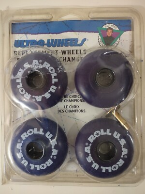 Replacement Wheels Ultra Wheels Wayne Gretzky Inline Skate Rollerblade NOS New