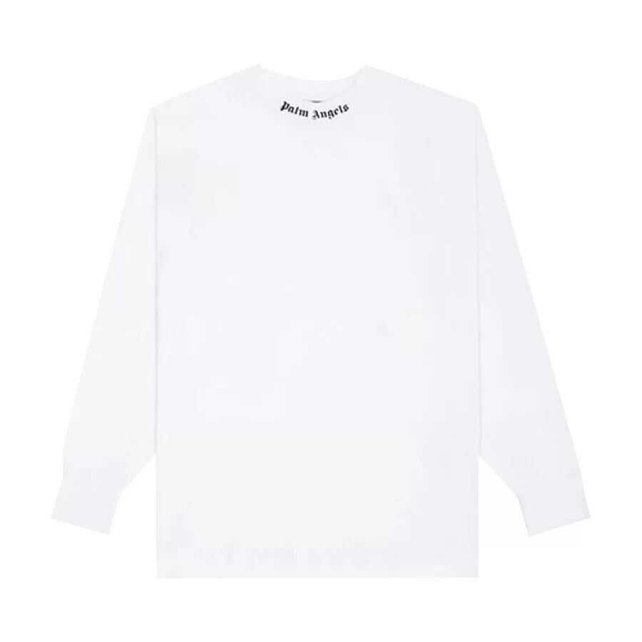 100% AUTHENTIC Palm Angels Classic Logo Long-Sleeve Tee 100% AUTHENTIC Palm Angels Classic Logo Long-Sleeve Tee