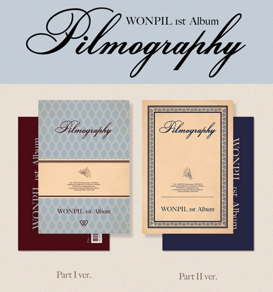 Wonpil DAY6 1st Album Pilmography Random Ver. CD+P.Book+3p