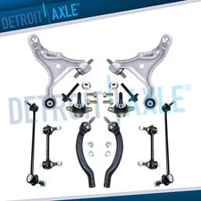 10pc Front Lower Control Arm Tierod Sway bar link for 2001-2007 Volvo S60 V70