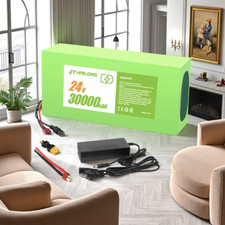 24V 30AH Battery For Scooter Electric Bike Lithium Battery BMS