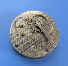 18 SIZE 21 JEWEL HAMILTON 940 MODEL 1 DOUBLE ROLLER POCKET WATCH MOVEMENT PARTS