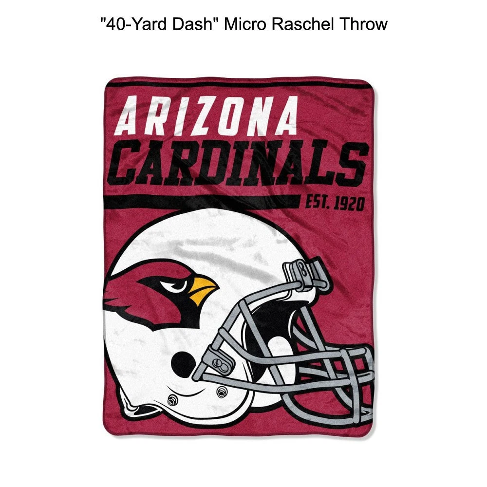 Pick Your Team Dash Micro Raschel Throw Blanket