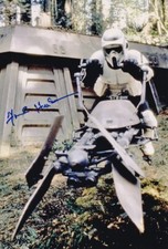 FRANK HENSON signed Autogramm 20x30cm STAR WARS in Person autograph COA