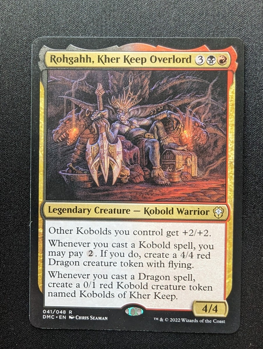 Magic the Gathering ROHGAHH, KHER KEEP OVERLORD Dominaria