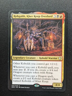 マジック：ザ・ギャザリング Rohgahh of Kher Keep MTG Rohgahh, Kher Keep Overlord | Dominaria United Commander