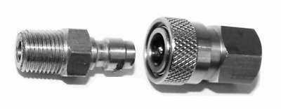 Paintball Quick Disconnect Male Female Fitting Set 1/8'' NPT Air Line Adapter Cou